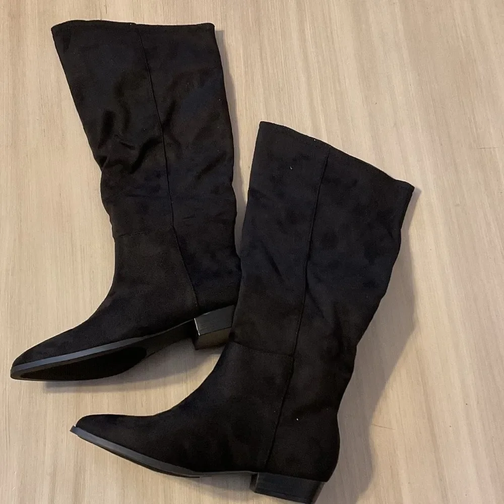 Madden Girl Black Over the Knee Boots
